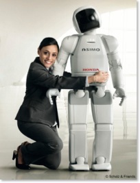 Maha Salem & ASIMO